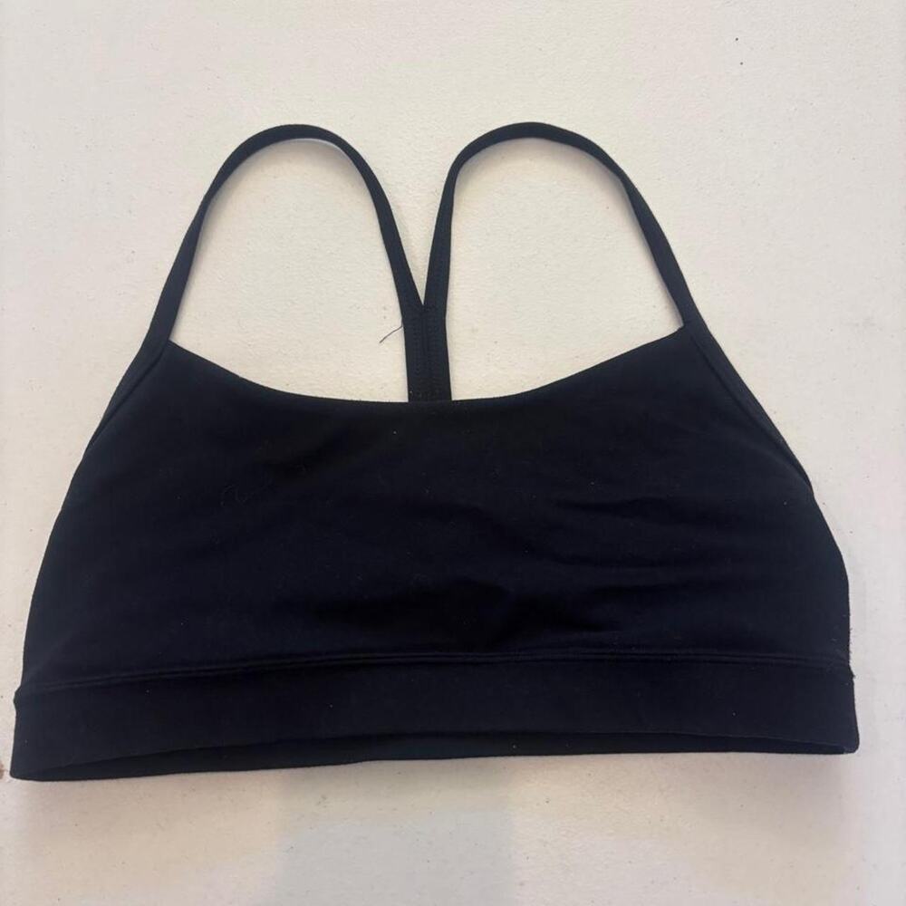 Crz yoga black sports bra